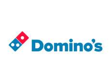 Logo de Domino's, cliente de ICA-Grupo en proyectos de restauración rápida.