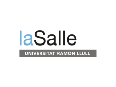 Logo de La Salle, Universitat Ramon Llull, colaborador de ICA-Grupo en proyectos universitarios.