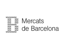 Logo de Mercats de Barcelona, cliente de ICA-Grupo, en la revitalización de mercados municipales.